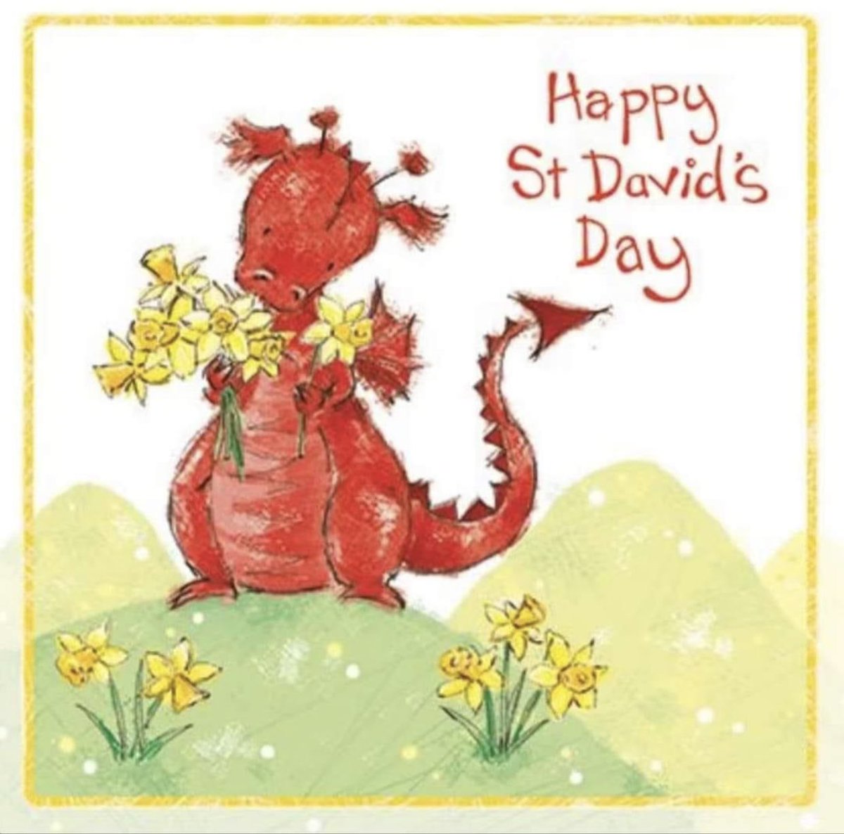 🏴󠁧󠁢󠁷󠁬󠁳󠁿❤️ #StDavidsDay #DyddGŵylDewiHapus