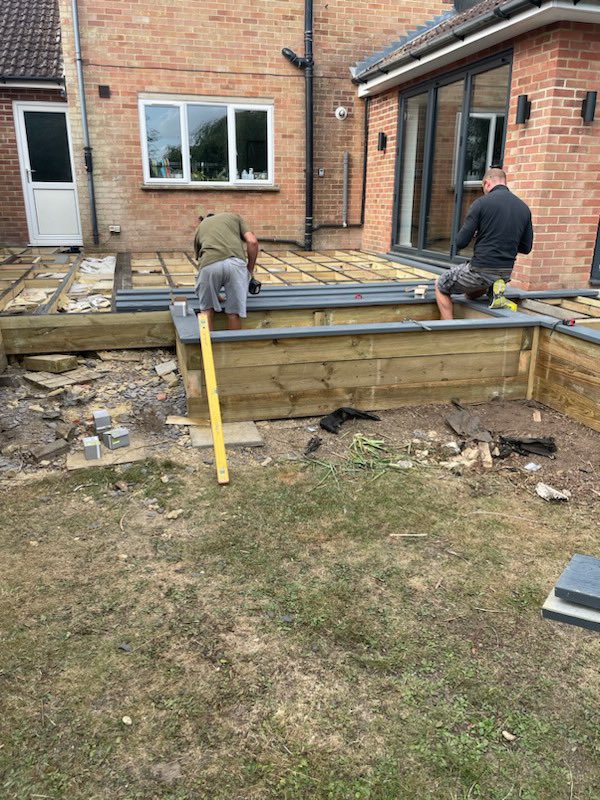 Gosbee Landscapes (@gosbeelandscape) on Twitter photo At a gorgeous house in the historic town of Canterbury, we were tasked with replacing an existing raised patio area with decking, plus constructing wide steps down to the rest of the garden
We used Millboard from Composite Decking Supply UK to create durable  outdoor living space At a gorgeous house in the historic town of Canterbury, we were tasked with replacing an existing raised patio area with decking, plus constructing wide steps down to the rest of the garden
We used Millboard from Composite Decking Supply UK to create durable  outdoor living space