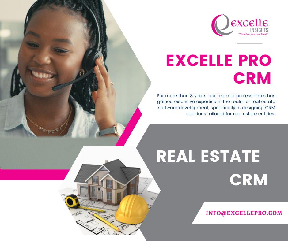 excelleinsights's tweet image. Looking to boost your real estate business? Excelle Insights&apos; CRM solutions are the key to success. Our powerful tools and features help you manage leads, automate tasks, and grow your customer base. Try us out and see the difference! #ExcelleInsights #CRM #RealEstate #Businessup