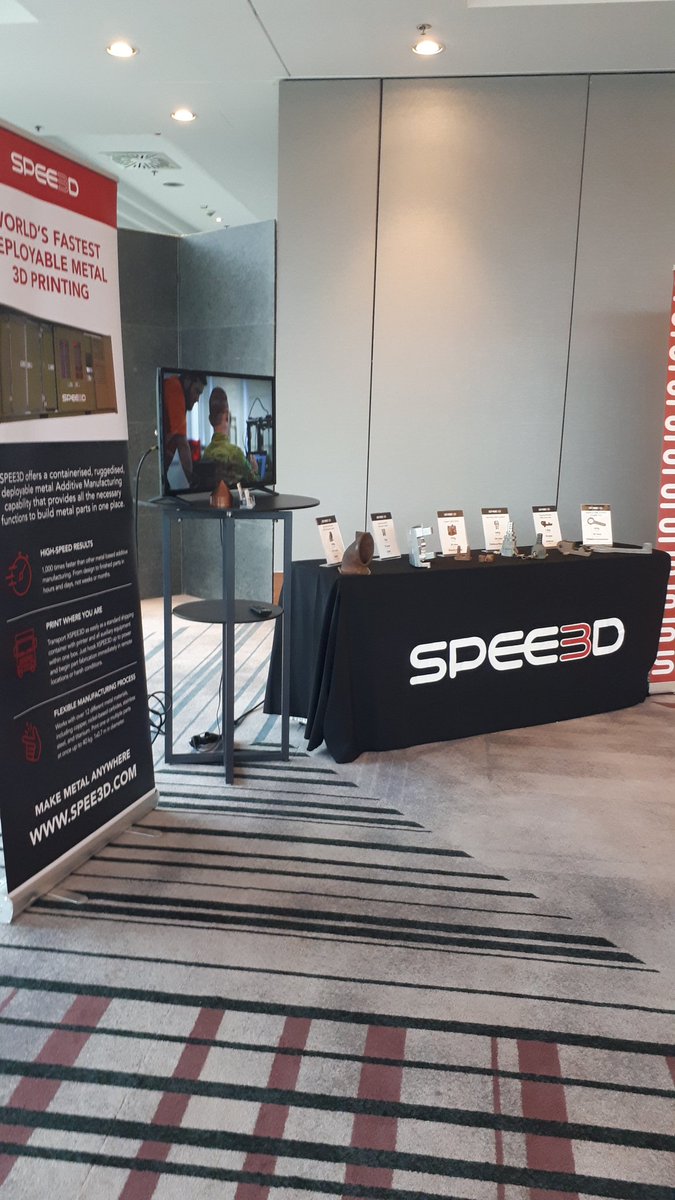 Great to be back supporting the real world use of Metal Additive Manufacturing from <a href="/OfficialSPEE3D/">SPEE3D</a> at <a href="/SAEMGDefence/">SAE Media Group Defence</a> SAE Defence Logistics Central &amp; Eastern Europe #DEFLOG #AdditiveManufacturing