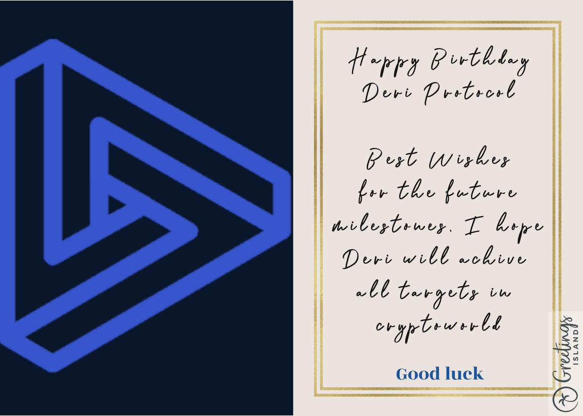 DeriProtocol tweet picture