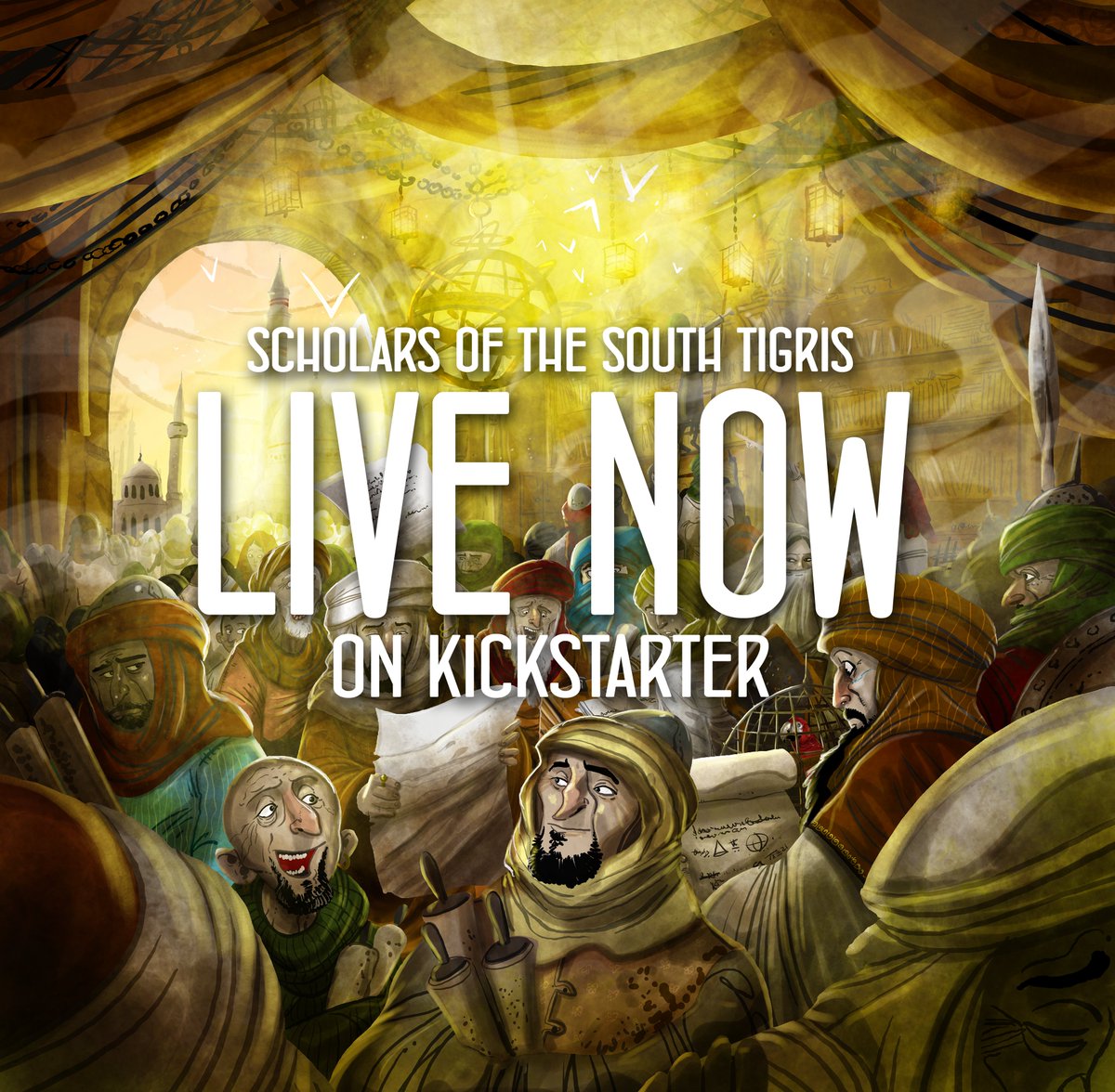 Scholars of the South Tigris is live on Kickstarter!

kickstarter.com/projects/shem/…
