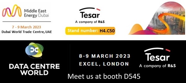 R&S (@the_rs_group) on Twitter photo Next week will be busy for <a href="/Tesar/">Laura</a> srl team.
Visit our stands at trade shows:
<a href="/meenergydubai/">Middle East Energy</a>
📍Location: Dubai World Trade Centre, UAE
📆Date: 7 - 9 March 2023
➡️Stand: H4.C50
<a href="/DataCentreWorld/">Data Centre World</a>
📍Location: Excel, London, England
📆Date: 8 - 9 March 2023
➡️Stand: D545 Next week will be busy for <a href="/Tesar/">Laura</a> srl team.
Visit our stands at trade shows:
<a href="/meenergydubai/">Middle East Energy</a>
📍Location: Dubai World Trade Centre, UAE
📆Date: 7 - 9 March 2023
➡️Stand: H4.C50
<a href="/DataCentreWorld/">Data Centre World</a>
📍Location: Excel, London, England
📆Date: 8 - 9 March 2023
➡️Stand: D545