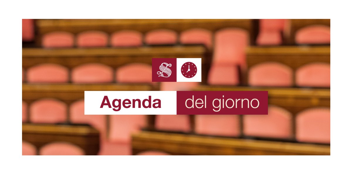 SenatoStampa's tweet image. 🗓️ Agenda dei lavori parlamentari di Aula e Commissioni di oggi, mercoledì 1 marzo senato.it/CLS/pub/agenda… 📺 Guida #SenatoTV → senato.it/4316