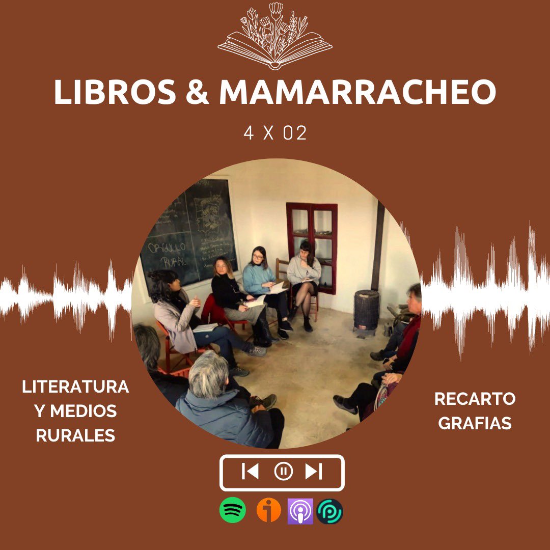 LMamarracheo's tweet photo. Buen día!☃️
Os traemos un capítulo muy especial. Para todas las que no pudisteis acudir a los Findes Masoveros de @Recartografias tenéis disponible la grabación de nuestra intervención. 🤓
'Literatura, mujer y medio rural': ¡pasen y escuchen! 🍃☺️
#podcast #librosymamarracheo https://t.co/18OI8amhtq