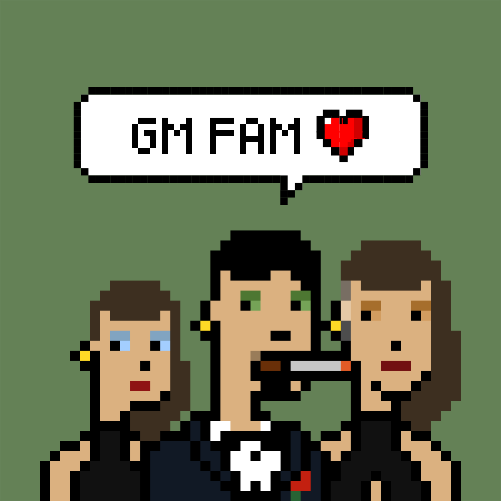 GM❤️with my FAM❤️

I've been working for the @TycoonPunks project for 3 months. Approximately 1 day and 12 hours left until TycoonPunks drop day March 2 - 7:00 PM UTC 💚Only 4,444 Punks, our community will decide everyting #YouDriveTheBus TycoonPunks'll just ask what do you want.