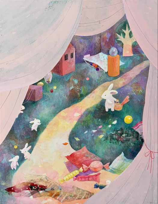 もうすぐ完成#art #illustration 