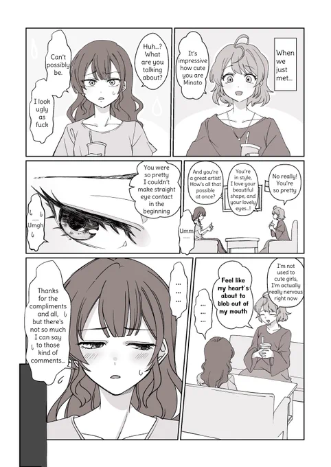 My Ordinary Life with a Younger Girlfriend④

( English Translation by TLchan)
#小春と湊 #KoharuAndMinato #Autobiographical 
#Yuri #GL #ComicEssay #LGBTQ #English #manga 