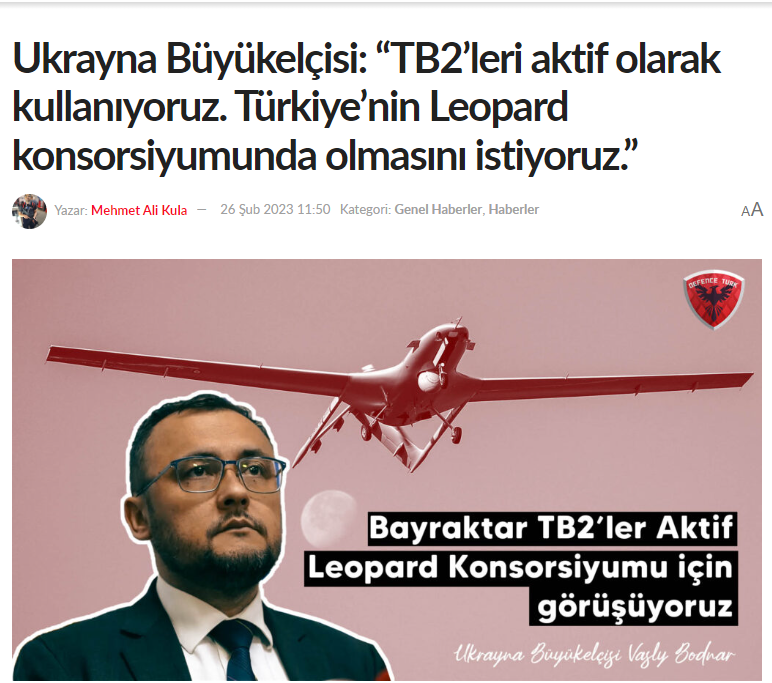 Clash Report on Twitter "Defence Turk/Ukrainian Ambassador to Türkiye