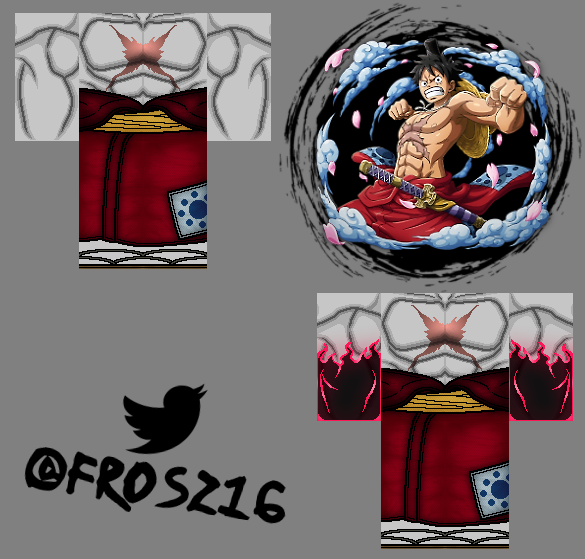 MONKEY D. LUFFY SHIRT - Roblox