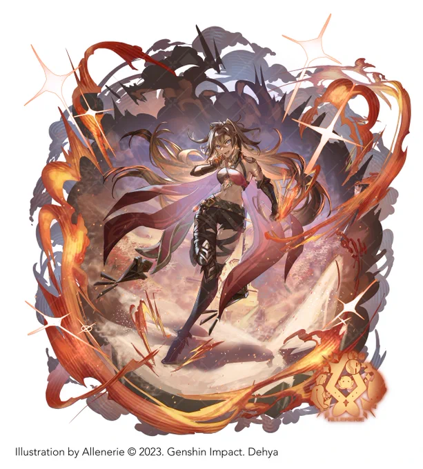 Flame-Mane#GenshinImpact #原神 