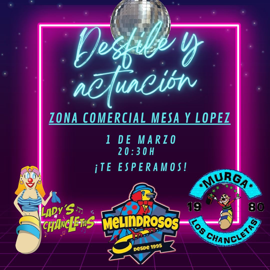 ¡Hoy nos vamos a la calle! 🥳🥳🥳