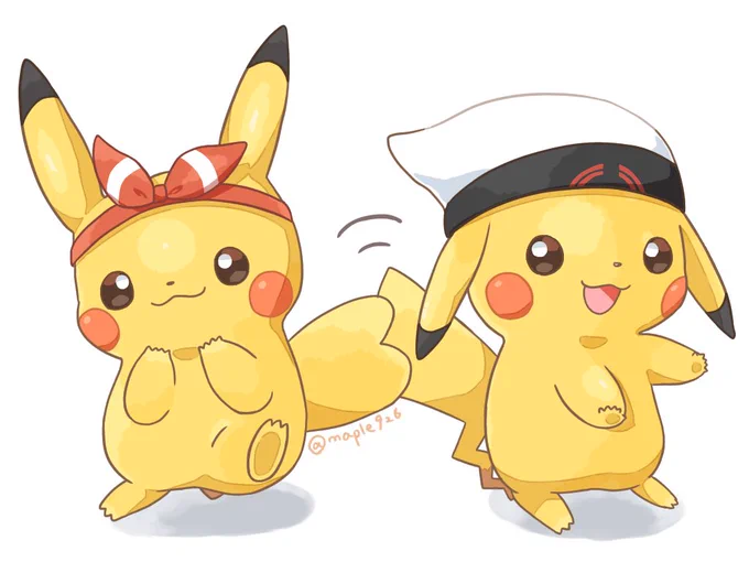 ホウエンリボン&amp;帽子ピカチュウ 