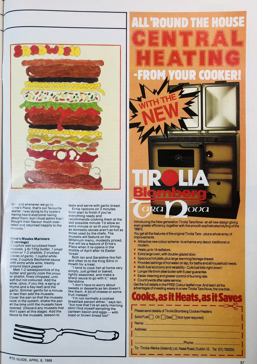 DoubleZCreative's tweet image. This is peak Ireland 1988! A design a sandwich competition! This could well be Zig and Zags first appearance in the RTE Guide. #DempseysDen @IanDempsey #rteguide #zigandzag