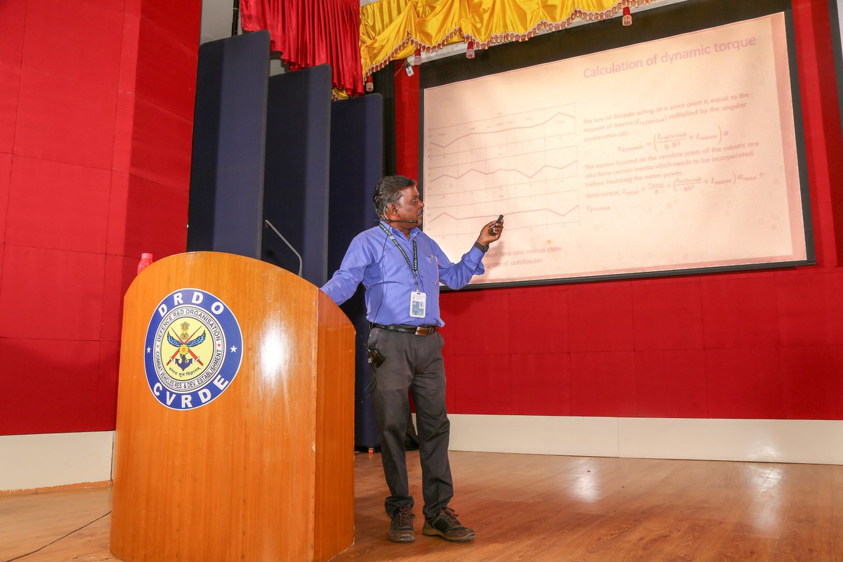 Dr. N. Babu delivered the 'National Science Day' lecture on “Design of Novel Ammunition Autoloader for Modern Armoured Fighting Vehicles”. In his speech, Dr Babu highlighted the various technologies with the design of the Autoloader for future Armoured Fighting Vehicles.