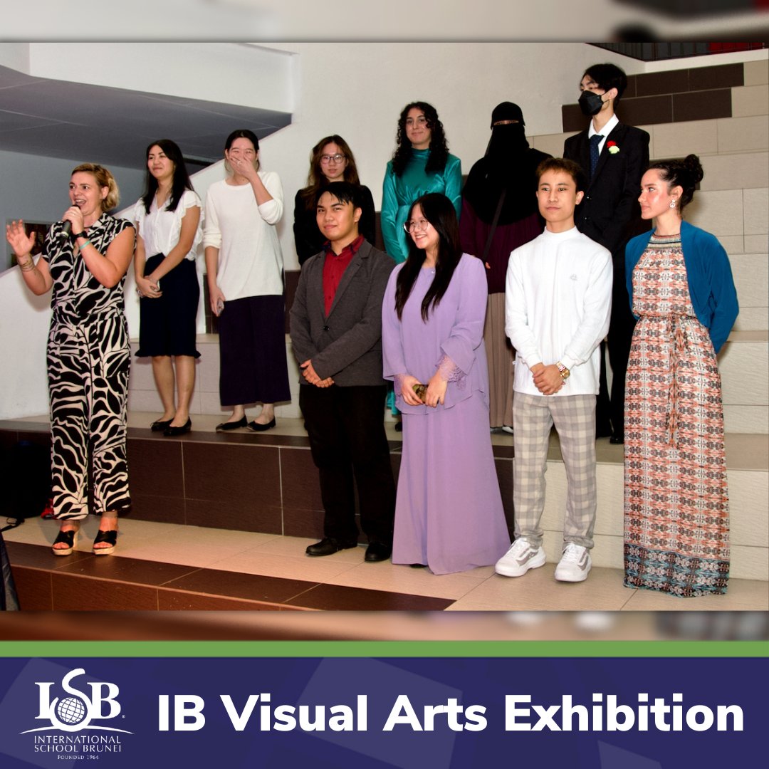ISB congratulates the Year 13 Visual Arts students for completing the 'Exhibition' component of their Diploma studies.

We would also like to extend our gratitude to Kehasan (B) Sdn Bhd for supporting the Visual Arts students in preparation for their exhibition.