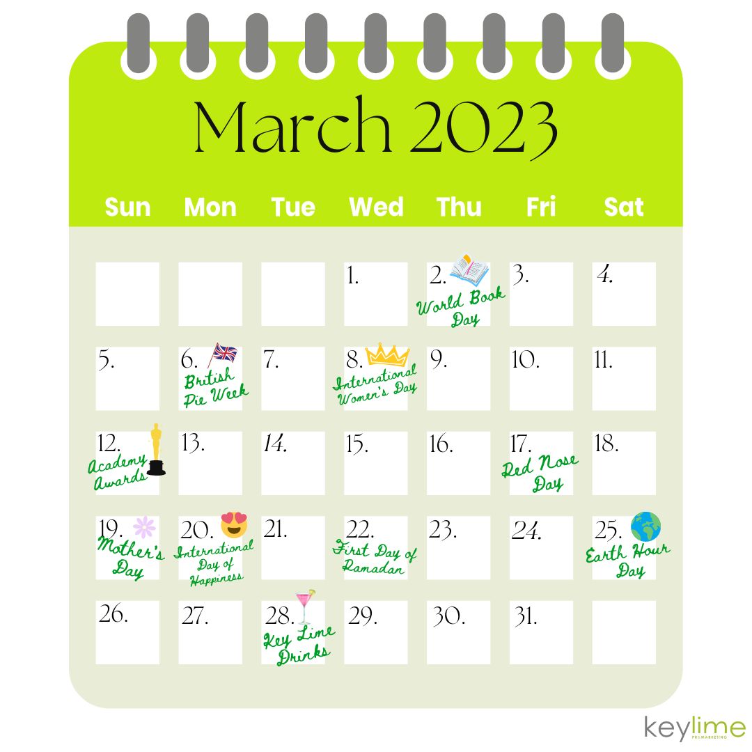 KeyLimePR's tweet photo. Hello March! We're feeling fresh for the start of a new month 💐 https://t.co/ZrWg6YoFPC