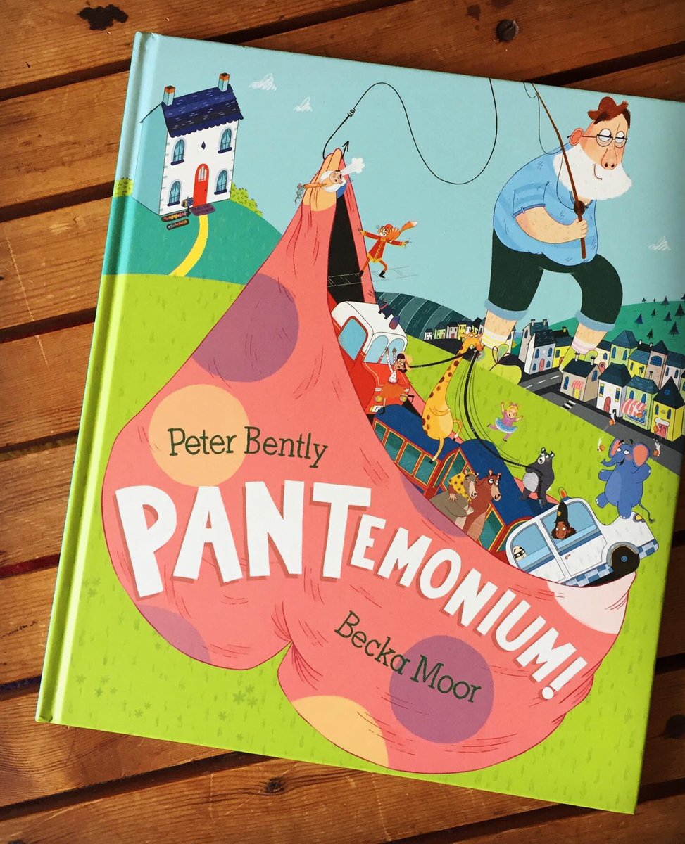 Head to Milkshake on @channel5_tv at 9am today 1st March to hear Derek reading PANTEMONIUM! in the Story Den! #BeckaMoor