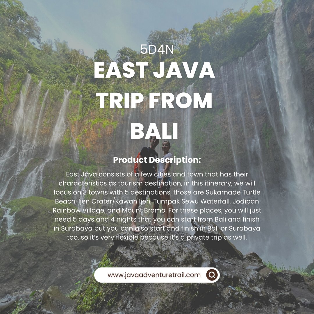 Java_advtrail's tweet image. Adventure awaits in East Java, Indonesia 🇮🇩 

javaadventuretrail.com/east-java-tour…

#travel #travelindonesia #eastjavaindonesia #tourism #trip #traveling #javaadventuretrail