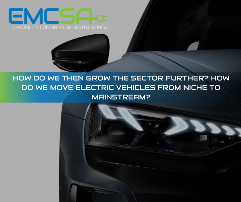 The future of mobility is already here! Jump on board or be left behind.

Come make your voice heard at the E-Mobility #ThoughtLeadershipSummit

Register here: ow.ly/kGUJ50MP9mH

#EMCSA #EMCSA2023 #ElectricVehicle