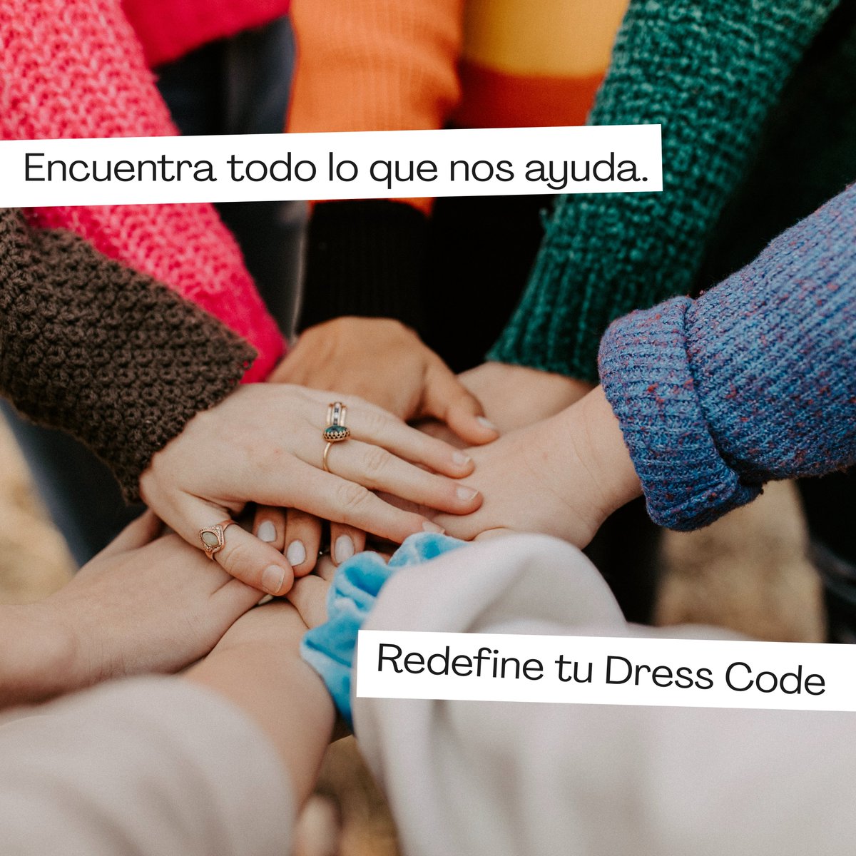 ModareSevilla's tweet photo. No renuncies a nada de lo que va con tu estilo. Pero tampoco a echarle un mano a todas las personas que lo necesitan.
En el #DíaDeLaDiscriminaciónCero acércate a Moda re- y #RedefineTuDressCode con el lado más humano de la moda.
#RedefineTuDressCode #Discriminación0 https://t.co/2FsoLyjo0V