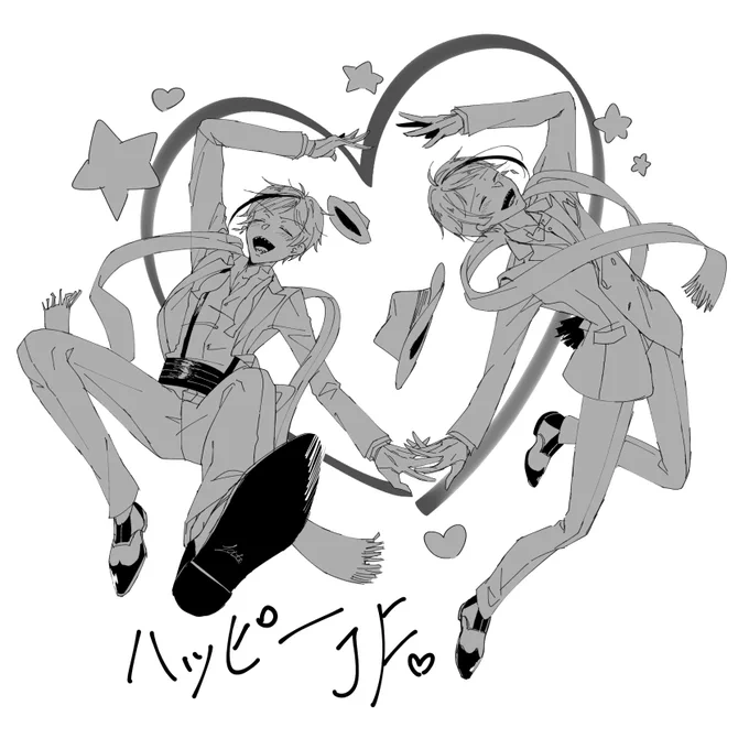 #こんげつ描いた絵を晒そうもう3月になっちゃったけど。はまたちゃんと描きたい 