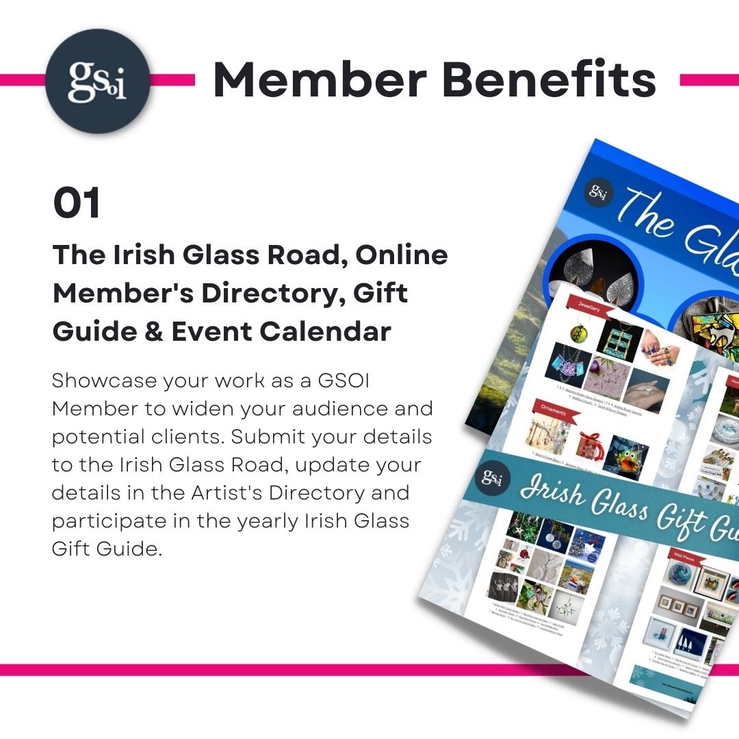 GlassSocietyIre's tweet photo. Have you thought of becoming a member of the Glass Society of Ireland ? We are a professional all-island, non-profit association addressing the contemporary Irish Glass Community everywhere. 
Information on: https://t.co/uNC2kRuT4U 
#gsoi #gsoimembers #irishglass #loveirishglass https://t.co/Qr3Lv6xI1Z