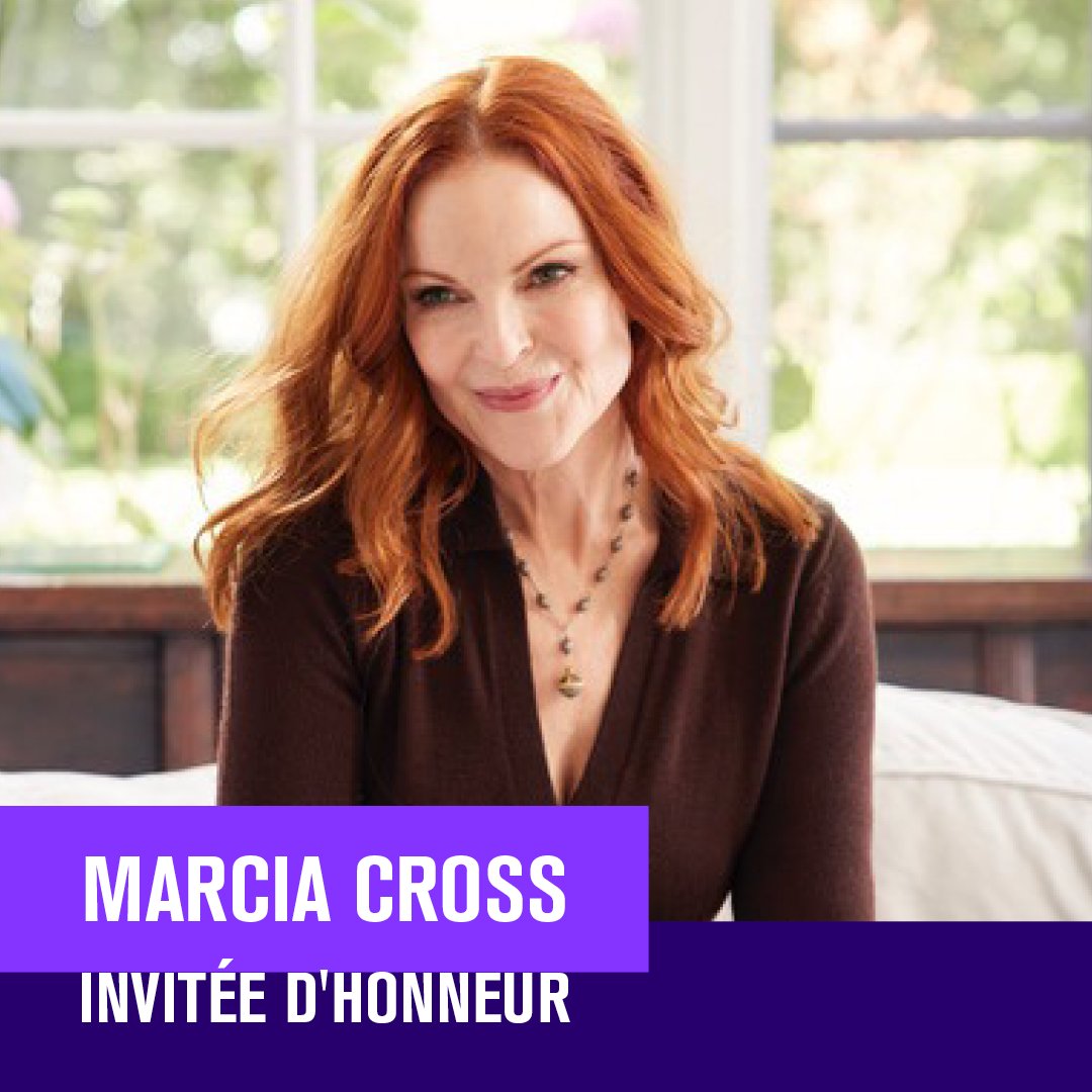 Marcia Cross <a href="/ReallyMarcia/">Marcia Cross</a>, la star de #DesperateHousewives est l’invitée d'honneur de Séries Mania. La star américaine sera à Lille pour une masterclass exceptionnelle ✨ Elle présentera également deux épisodes de séries de sa filmographie lors d'une carte blanche inoubliable !