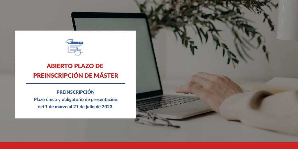 📢 Abierto el plazo de preinscripción en #Másteres Oficiales. 

📆 Del 1 de marzo al 21 de julio de 2023. 👇
usal.es/acceso-preinsc…