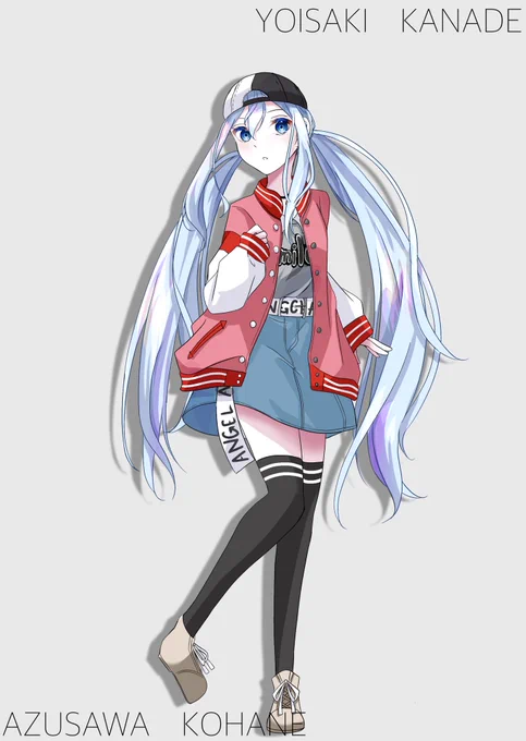 に色んな衣装を着せたい〜Vivid BAD SQUAD 小豆沢こはね〜#Prsk_FA #イラスト #宵崎奏 