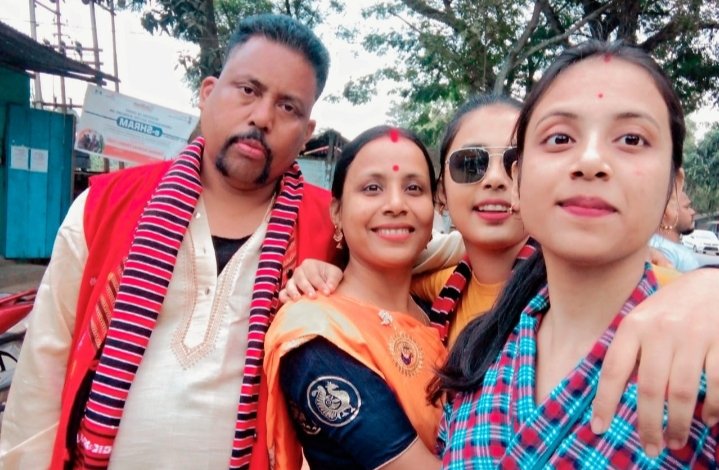 স্বীকৃতি প্ৰাপ্ত আত্মহনন #বিবাহ 🤗 
Happy marriage anniversary to me and my child's father 💓
