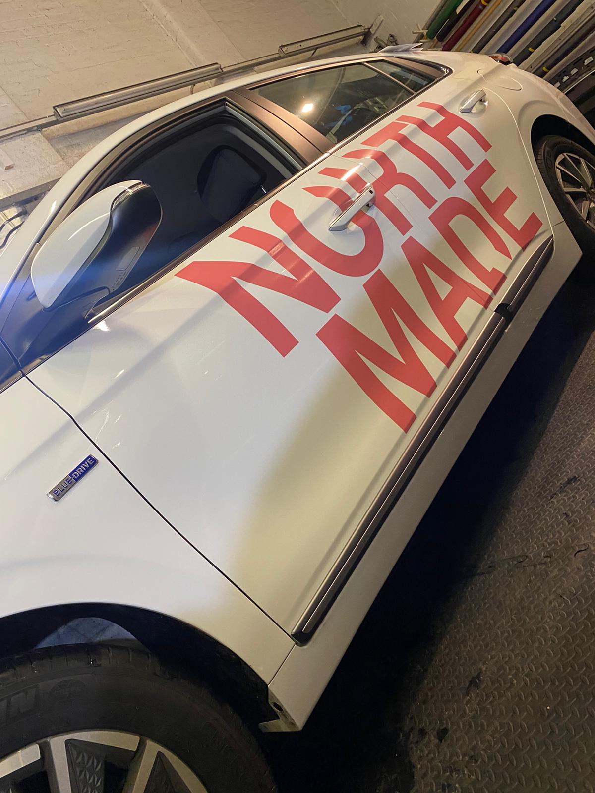 WRAPVEHICLES on Twitter "Branded Car Wrap Advertising Partial wrap