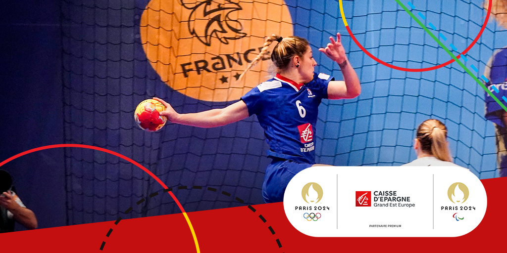 CaissEpargneGEE's tweet photo. [CONCOURS]

À l’occasion du match France/Suède à #Strasbourg, gagnez un maillot dédicacé de #ChloéValentini, athlète que nous soutenons pour les Jeux de Paris 2024 !🤾‍♀️

Pour jouer 👉 https://t.co/X3Kbl6vwAT

#bleuetfier #FemmesDeTalent 
@pacteutile @EspritHandball @FRAHandball https://t.co/YL1hriuWA1