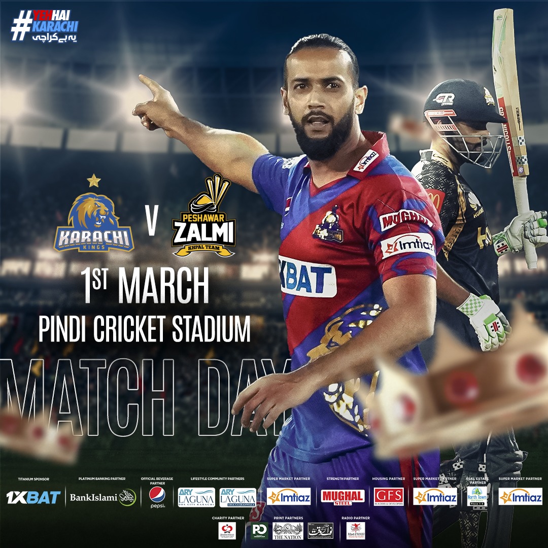 GAME DAY: Getting in action against <a href="/PeshawarZalmi/">Peshawar Zalmi</a> tonight 👊

#YehHaiKarachi | #KKvPZ | #HBLPSL8