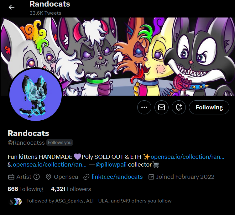 Woot! #NFTsold!
Vegunman &amp; Sweet Maid are gone!
Thank you <a href="/Randocatss/">Randocats</a> for your support🔥
&amp; Welcome to HUNZ family🎉🥳
Yes, I've known for a long time that
She is an massive talented #NFT artist💯
Everyone, Check out👇
<a href="/Randocatss/">Randocats</a>' incredible artworks 🔥