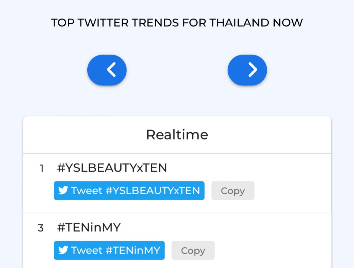ּ 𝙙𝙧𝙚𝙖𝙢𝙡𝙚𝙚˖ ࣪⊹ on Twitter "RT TENzenter Thailand twitter trends 🇹🇭