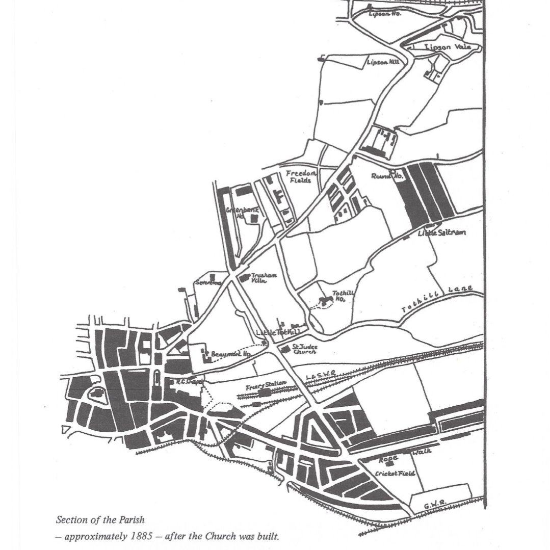 Just passed this boot scraper by the Vestry door of our city centre Church and thought about it's surroundings when it was first built in 1875 - the Minister would have been walking through fields and muddy lanes (see map) and needed the scraper
#differenttimes #history #Plymouth