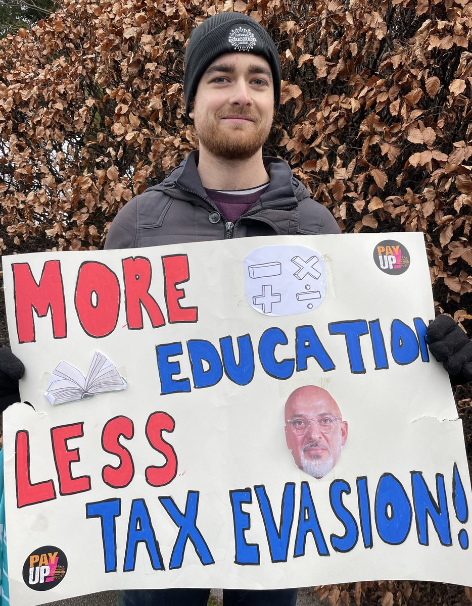 NEU East Midlands (@neueastmidlands) on Twitter photo More education, less tax evasion! Weโve got great placards on #SaveOurSchools <a href="/NEUnion/">National Education Union</a> strike in #Nottingham #PayUp #Teacherstrike #EnoughIsEnough More education, less tax evasion! Weโve got great placards on #SaveOurSchools <a href="/NEUnion/">National Education Union</a> strike in #Nottingham #PayUp #Teacherstrike #EnoughIsEnough