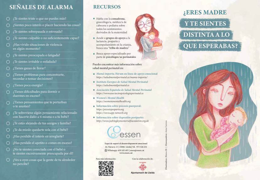 FundacioOrienta's tweet photo. #FundacioOrienta #salutmental Volem compartir amb vosaltres aquest tríptic que han editat l’Espai Essen, sobre la importància de la salut mental perinatal.
#salutmentalperinatal #sermare #depressiópostpart #psicosipuerperal https://t.co/kFOvLxGntn
