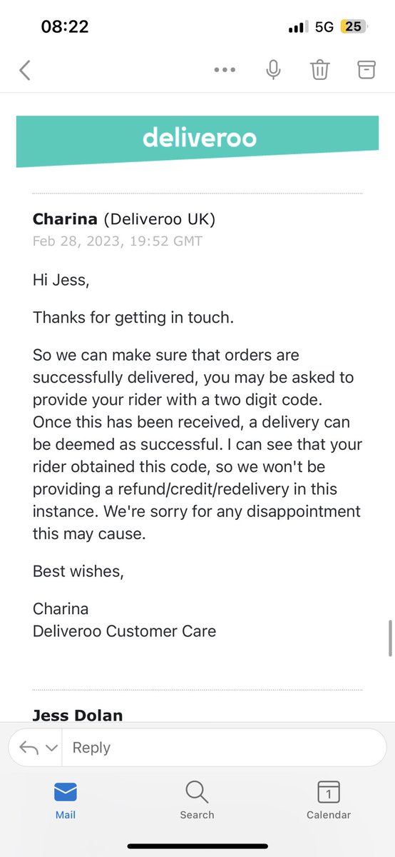 jessdolan1's tweet photo. @DeliverooHelp @Deliveroo @DeliverooEng  make this make sense https://t.co/fpk5HFfpqg