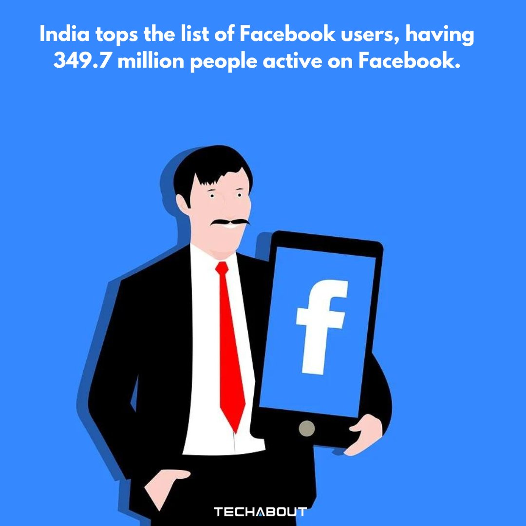 TechAbout's tweet photo. With every passing day power of #socialmedia is increasing.

#Facebook #users #IndianEconomy #techabout #techengage https://t.co/psnZptHaV6