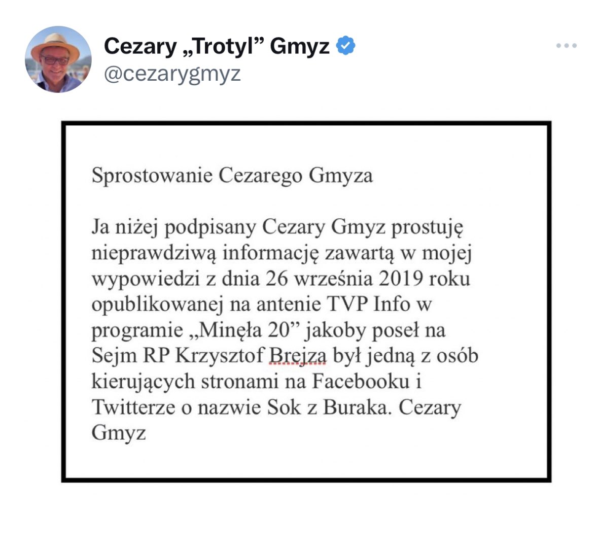 Podaję dla zasięgu.
