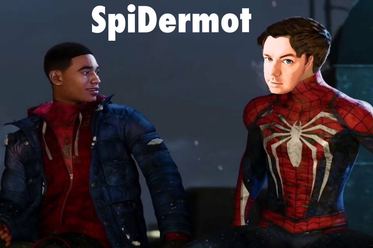 krivosral's tweet photo. @DermotDev @Rachael__76 @SUBZ3RO2K @Ghosthug @B1ueflower @MasterVLand Thanks, what about SpiDermot 🕷️🕸️? https://t.co/ym9lGyxEb3