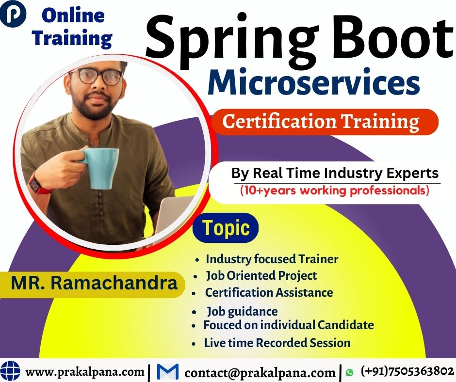 PrakalpanaT's tweet image. Enroll Now: 👇shorturl.at/fhAT7
👉Are you looking for the best #Springbootmicroservices Training ?
👉Let’s get started and learn from the Real Time Industry Experts !
👉WhatsApp Link -chat.whatsapp.com/BlZ3lgdgDm6GJn…
Call +917505363802
📩Join us on Twitter :lnkd.in/eNa_nx8