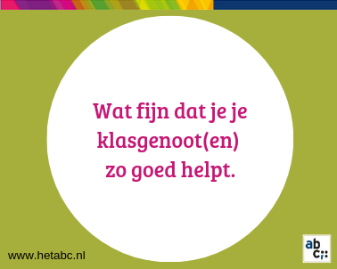 Wist je dat je minimaal 4 complimenten moet geven om 1 negatieve opmerking te compenseren? Geef jij jouw leerlingen genoeg complimenten? 
hetabc.nl/.../schoolklim…
#nationalecomplimentendag
