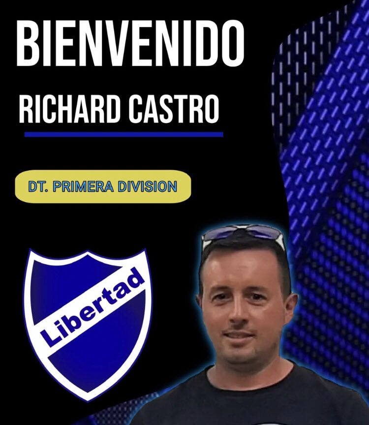 Le damos la Bienvenida Oficial, a @peperonicastro, Quién encabezará el Cuerpo Técnico, del @libertadcnieto , Quién debutará en la Liga de Agraciada, al mando de Nuestro Equipo, Un Hombre Joven se Suma  a nuestra filas.
Con Capacidad de Trabajo, Planificación y Dedicación.