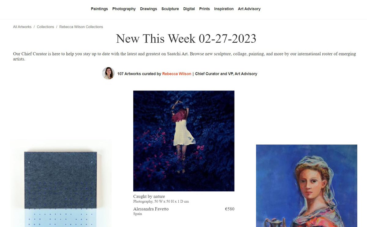 AleFavetto's tweet photo. Glad to announce that my image "Caught by nature" has been chosen to be featured in the New This Week Collection on Saatchi Art’s homepage 😀

Browse the collection here: https://t.co/nQXmkmWB4o

#fineartphotography #limitededition #limitededitionprints #saatchiart https://t.co/3ohtwuofro
