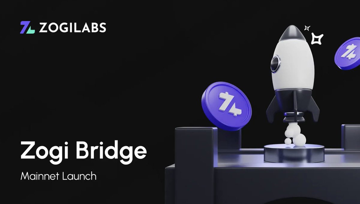 CryptechPress's tweet image. Zogi Labs has developed a revolutionary Crypto Bridge that enables fast, secure, and transparent transfer of ZOGI tokens across multiple chains.

#crypto2023 #onecoinmultiplechains #dyor
