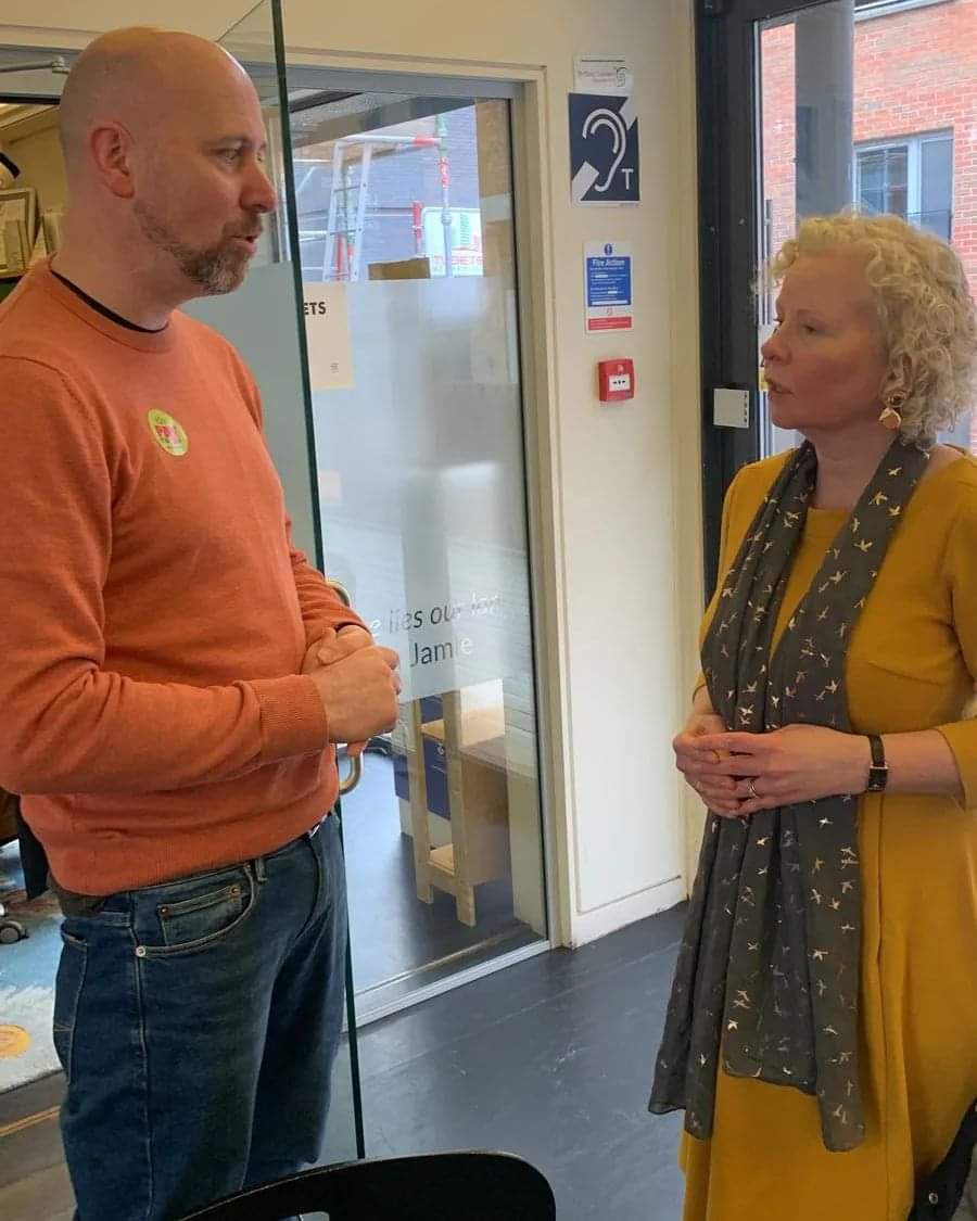 Spookywinters50's tweet photo. Thanks to Claire Baker MSP @clairebakermsp for coming along to discuss our #PayAttention dispute with Fife members. Great to have your support @EISUnion @EISFife https://t.co/cTS5pSIzLb
