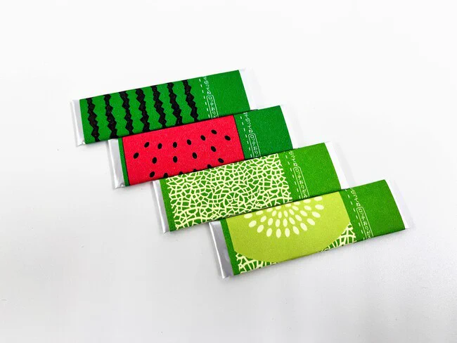 あの味がガムになる！スイカバー＆メロンバーの板ガムが新発売！